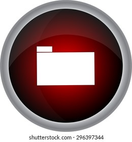 Modern communication signs and icons in Flat Design with on dark background. Vector illustration