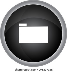 Modern communication signs and icons in Flat Design with on dark background. Vector illustration