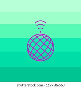 modern communication technologies. vector. icon.