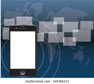 Modern communication technology mobile phone