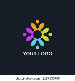 Modern COMMUNITY LOGO vector design