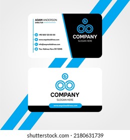 Modern Company Business Card Design 