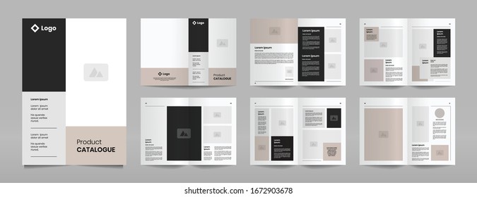 Modern Company Catalogue Brochure Template