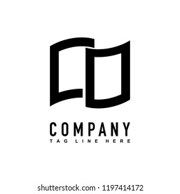 Modern company logo design vector