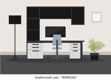 Modern composite desk design