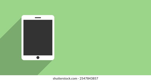 Modern computer mockup with text space background smartphone and tablet mockup isolated on green background. mockup and phone device mockup for ui ux app and website presentation.Stock Vector.
