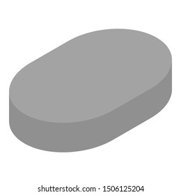 Modern computer mouse icon. Isometric of modern computer mouse vector icon for web design isolated on white background