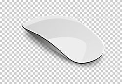Modern computer mouse isolated on transparent background. Vector illustration. 