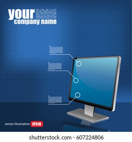 Modern Computer Screen Background