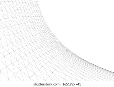 Modern concept architecture vector illustration