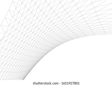 Modern concept architecture vector illustration