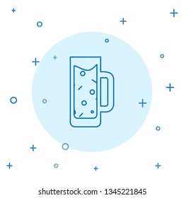 Modern concept Beer icon. Beer glass symbol for your web site design