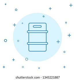 Modern concept Beer vector keg icon. Bar concept