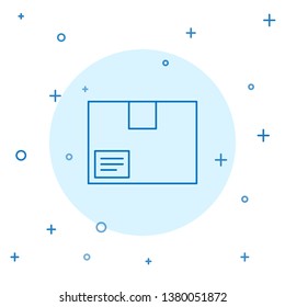 Modern concept Box vector icon for your web. Delivery symbol
