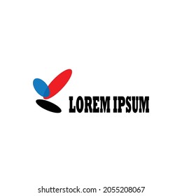 Modern concept of a business logo vector illustration