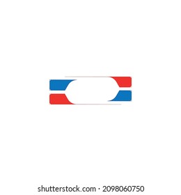 Ilustración vectorial del logotipo empresarial de concepto moderno