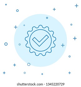 Modern concept Check mark icon. Done symbol