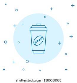 Modern concept Coffee cup icon. Coffee time