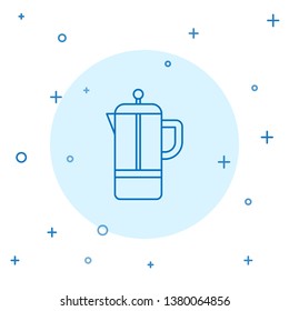 Modern concept Coffee maker, espresso machine, moka express, mocha coffee, moka pot