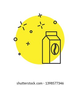 Modern concept Coffee package icon