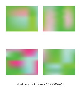 Modern concept in color pattern. EPS. Vector illustration artbook. Strange splash and spreading spot. Green flashy, polyvariant, cool, color pattern.
