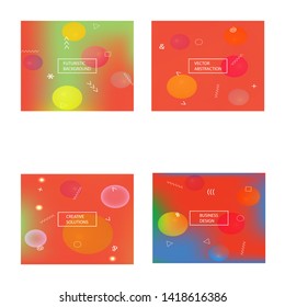 Modern concept in color pattern. Exclusive splash and spreading spot. EPS. Vector illustration invite. Red flashy, polyvariant, cool, color pattern.
