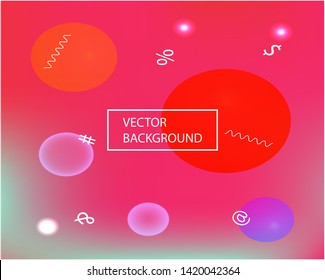 Modern concept in color pattern. Interesting splash and spreading spot. EPS. Vector illustration invite. Pink flashy, polyvariant, cool, color pattern.