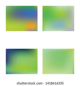 Modern concept in color pattern. Random splash and spreading spot. EPS. Vector illustration invite. Green flashy, polyvariant, cool, color pattern.