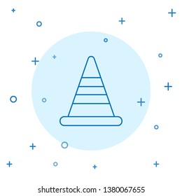Modern concept Construction Cone Icon