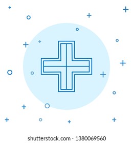 Modern concept Crossroad vector icon