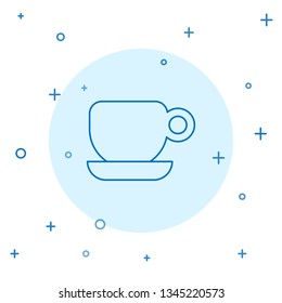Modern concept Cup of aromatic coffee icon