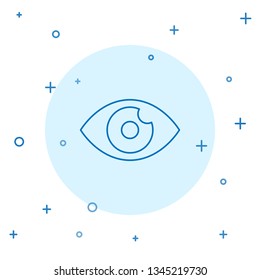 Modern concept Eye icon. Element of web, minimalistic for mobile concept and web apps icon.