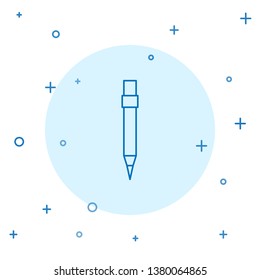 Modern concept Filled pencil super icon. Pencil symbol.