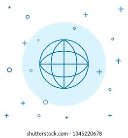 Modern concept Globe vector icons, planet Earth