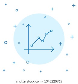 Modern concept Graph icon, business infographics, vector illustration