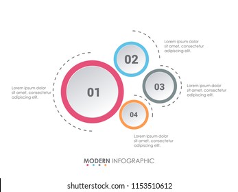 Modern concept for info graphic elements , modern graphic illustration for vector info graphic.