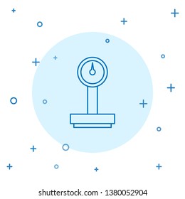 Modern concept Libra, scale line icon. Price comparison symbol, logo illustration