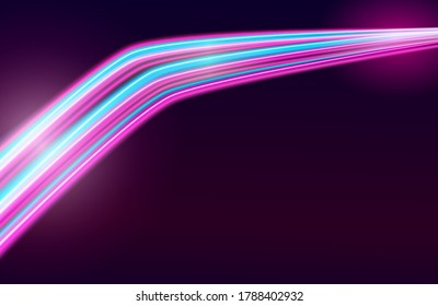 Modern Concept Light Speed Lines Background Stock Vector (Royalty Free ...