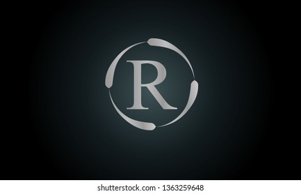 Modern concept of the logo with the letter. Monogram design for a store, office, restaurant, boutique, hotels. Vector illustration