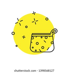 Modern concept Make Up Cosmetic Bag Icon