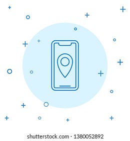 Modern concept Package tracking icon
