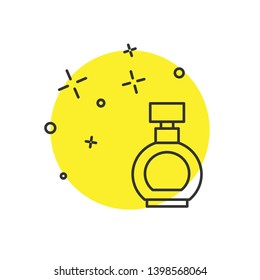 Modern concept Perfume vector icon. Cosmetic concept