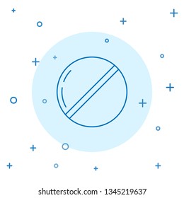 Modern concept Pills vector icon. Medical and HealthCare Symbol