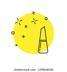 Modern concept Polish icon. Nail polish symbol.