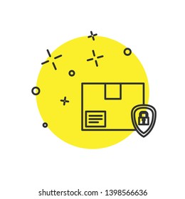 Modern concept Secure delivery box