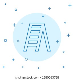 Modern concept Stepladder icon. Construction ladder