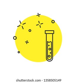 Modern concept Test tube icon. Laboratory equipment