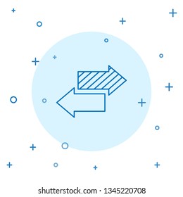 Modern concept Vector Arrow banners set. Up and down trend.