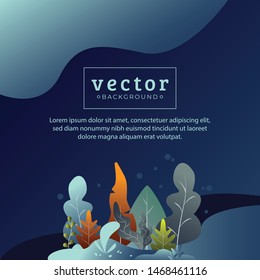 Modern concept vector illustration for banner or greeting card, web design.