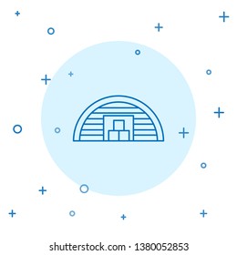 Modern concept Warehouse building, storage services, distribution center